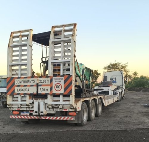 Frota H2F Move em rodovia